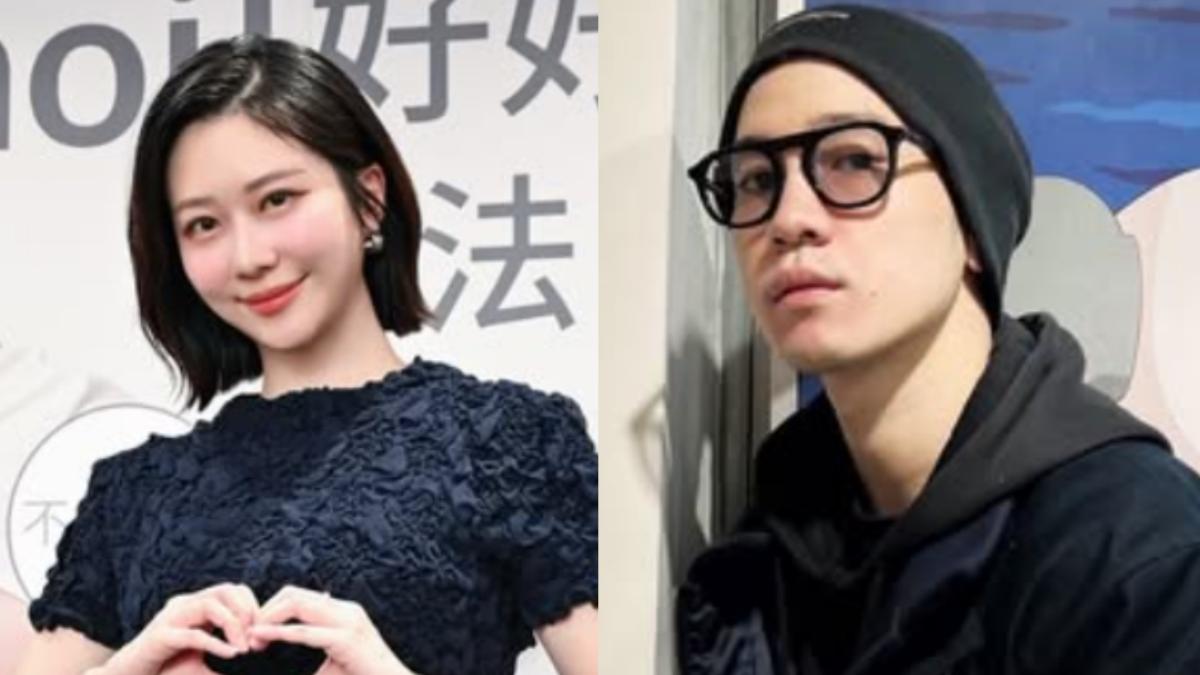 張景嵐（左）否認跟陳銳低調完婚。（圖／翻攝自張景嵐、陳銳IG）