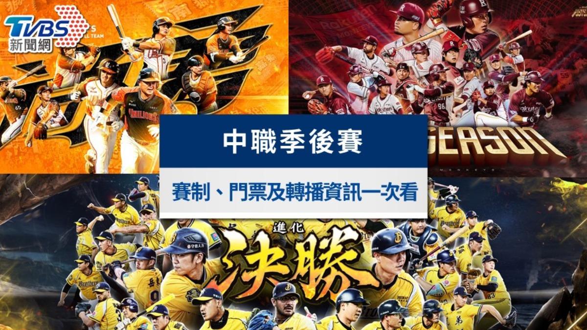 中職-中職季後賽-中職季後挑戰賽-中職總冠軍賽-中職季後賽賽制-統一獅-樂天桃猿-中信兄弟
