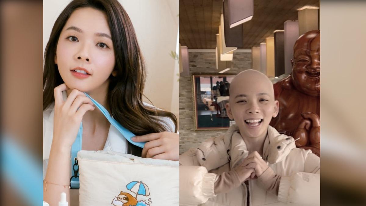 滴妹近日發出「光頭照」嚇壞網友。（圖／翻攝自IG@crown_du）