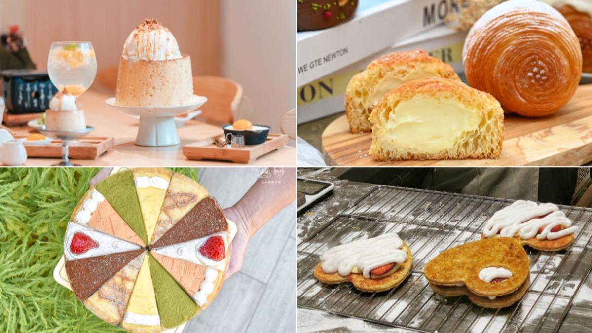 精選台中7家超夯甜點店。（圖／糖糖’s享食生活、棉花糖的天空、2A食旅日記、我不是黃臉婆，我是韓國黃太太提供）