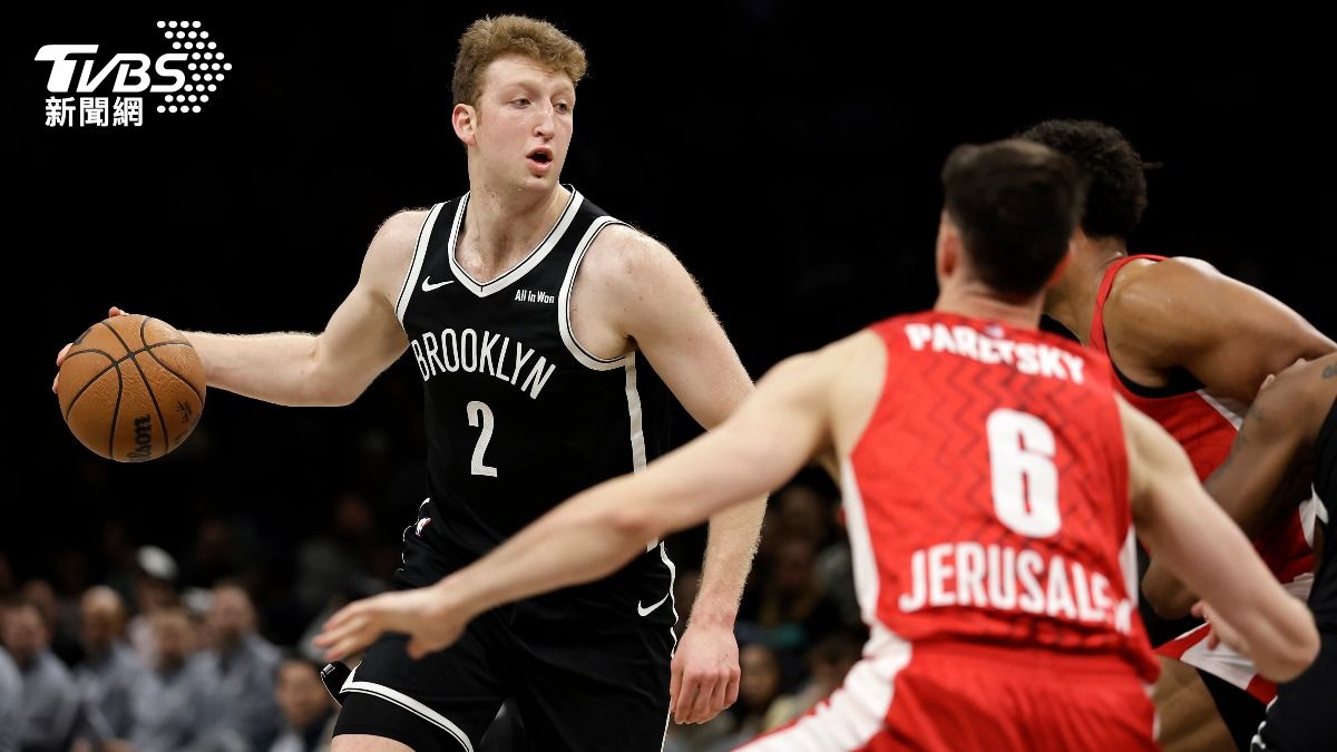 籃網菜鳥中鋒沃夫熱身賽首秀傳出5助攻，讓主帥印象深刻。（圖／達志影像美聯社）