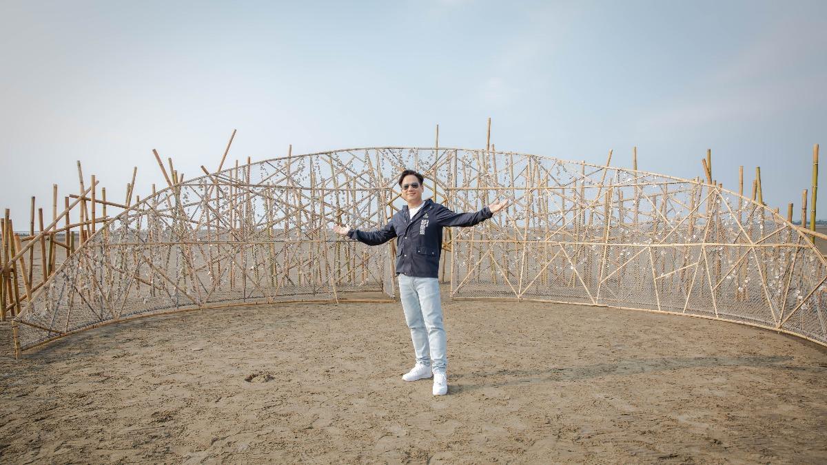 International artists showcase works at Taiwan wetland (Courtesy of Hsinchu City Government) Hsinchu wetland art festival features Taiwan-France works