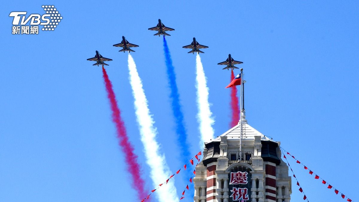 雷虎5機壓軸衝場。（圖／胡瑞麒攝）