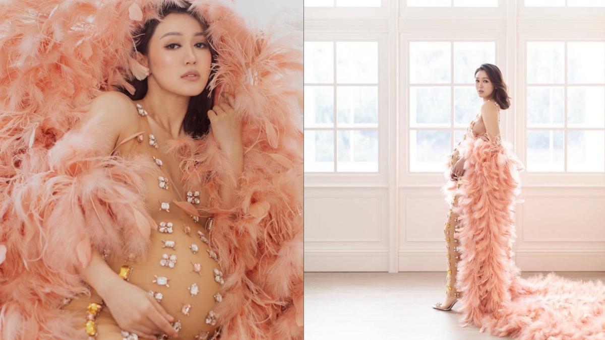 張寶兒在個人社交平台Instagram上分享懷孕時期的美照。（圖／翻攝自＠_bowiecheung ig）