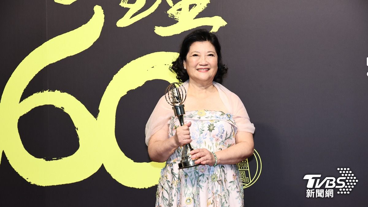 倪蓓蓓獲得「年度特別貢獻獎」。（圖／張哲鳴攝）