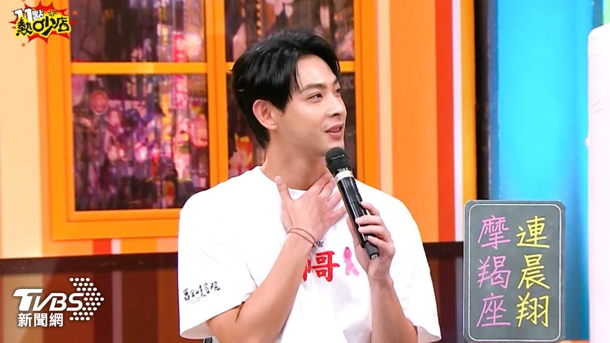 連晨翔坦承拍戲不時陷入自我懷疑的狀態。（圖／TVBS）