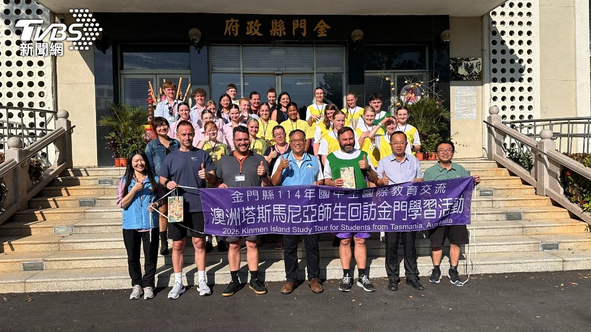 飛越8千公里到金門!澳洲20學生體驗書法陶藝直呼「好幸福」