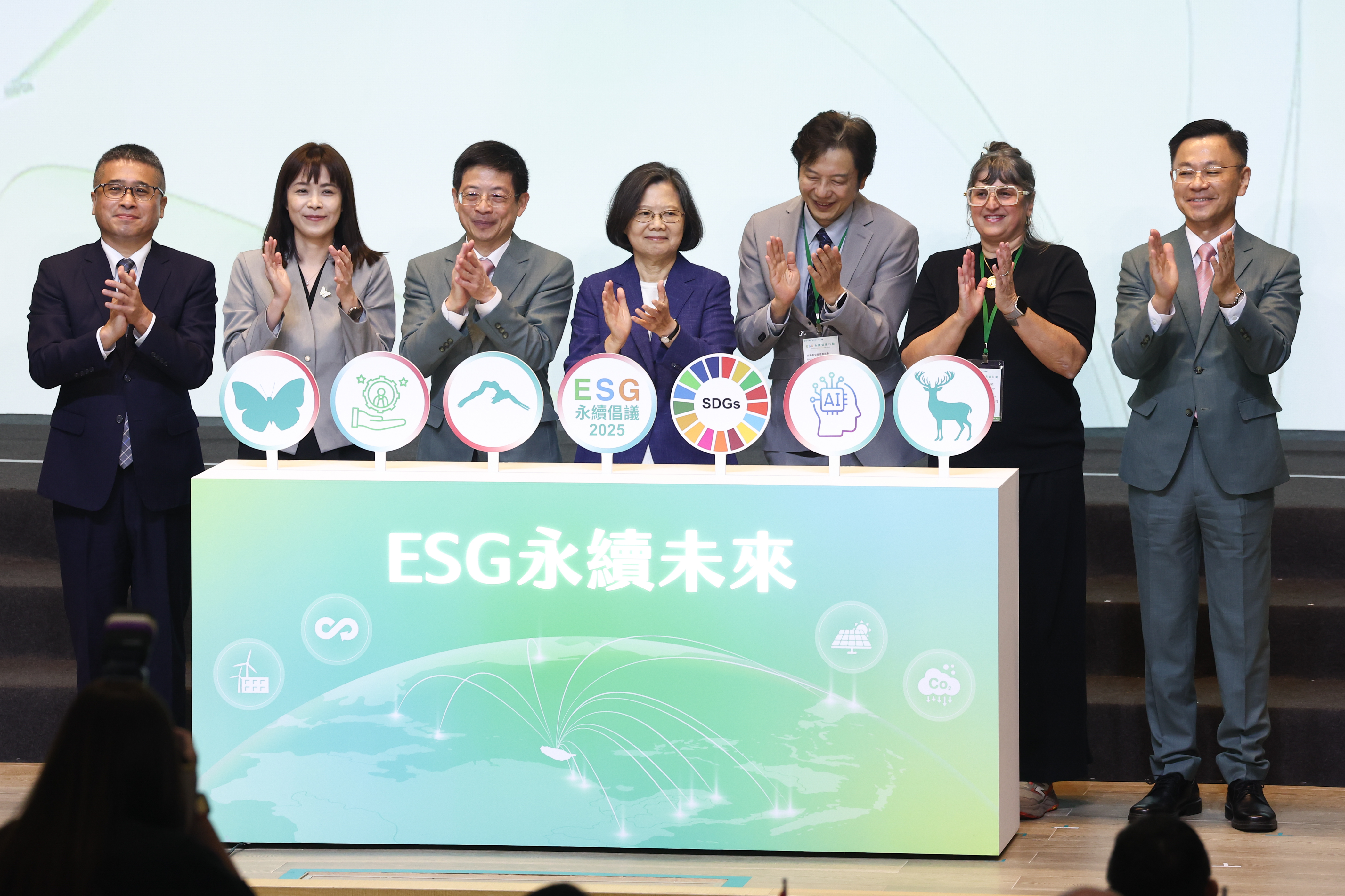 蔡英文：以永續為信念行動為語言　台灣持續貢獻世界