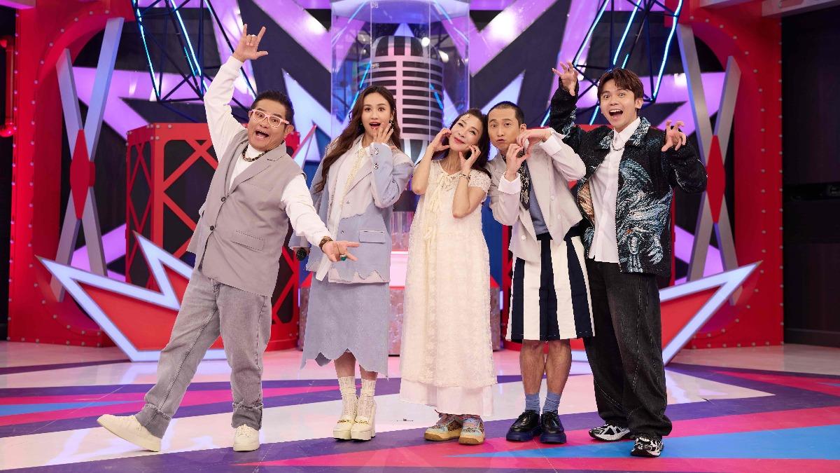 許效舜、吳姍儒、楊繡惠、浩子、黃豪平帶來驚喜連連的精彩節目。（圖／公視台語台提供）