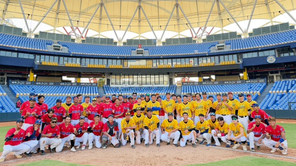 「棒球外交」啟動！亞棒攜手中華棒　助泰國提升運動競爭力