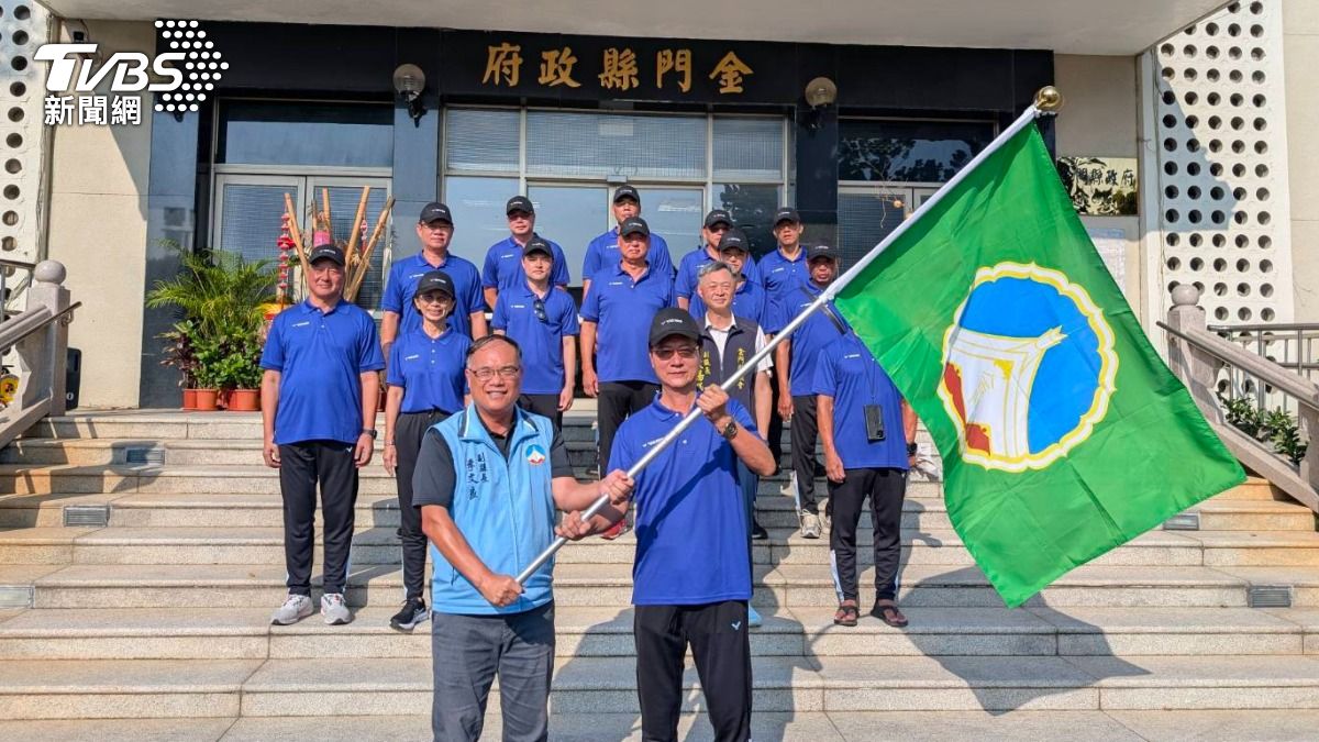 金門力挺體育發展！授旗代表隊出征全運會　縣府：擬設運動發展中心