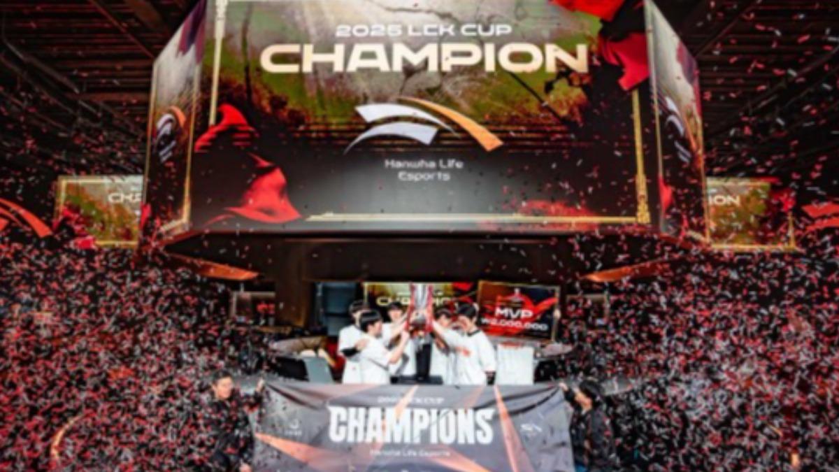 南韓《英雄聯盟》職業隊韓華電競因母企業被制裁，導致中國主播、賽評不能直呼隊名。（圖／翻攝自 HLE官網）