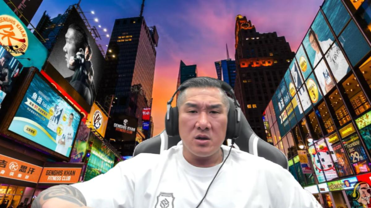 館長不爽聊天室一直刷于朦朧。（圖／翻攝自館長惡名昭彰 YT頻道）