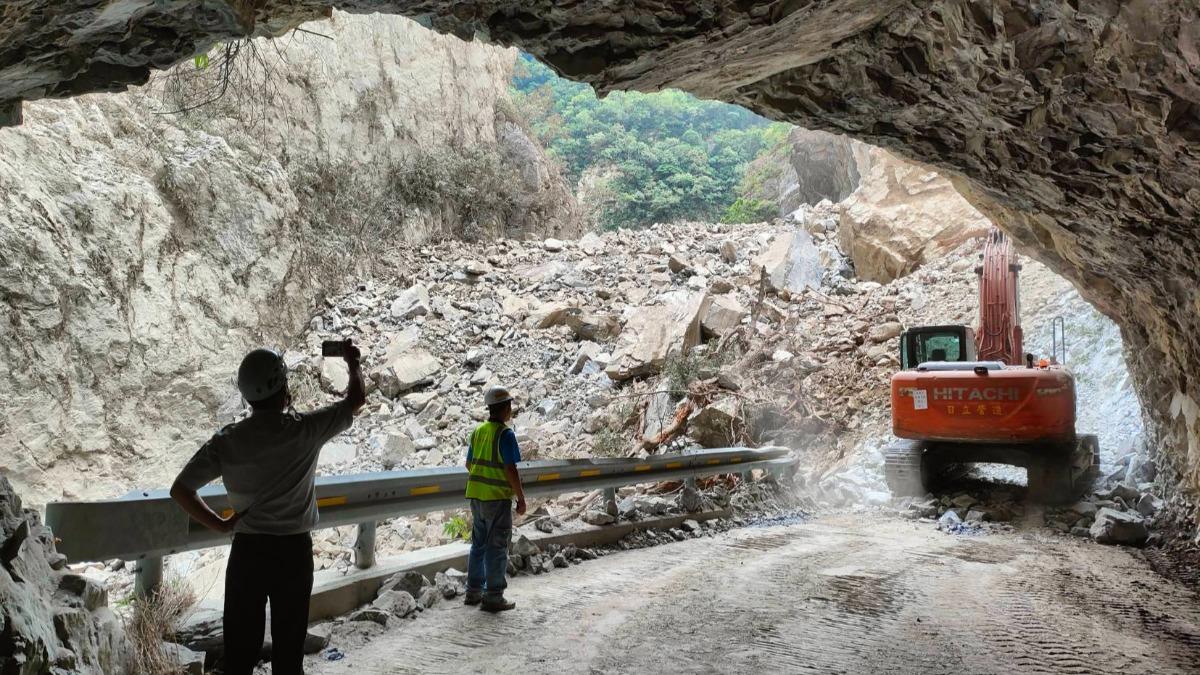 堰塞湖-立霧溪-燕子口-花蓮堰塞湖-堰塞湖溢流-燕子口堰塞湖
