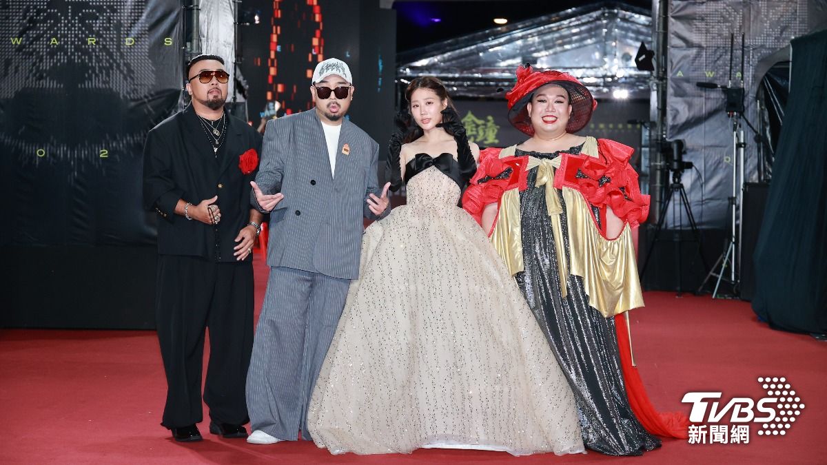 《夜市王》登上紅毯。（圖／TVBS）