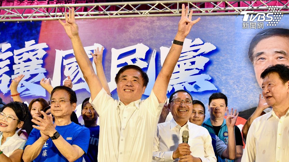 郝龍斌選前之夜。(圖／胡瑞麒攝)