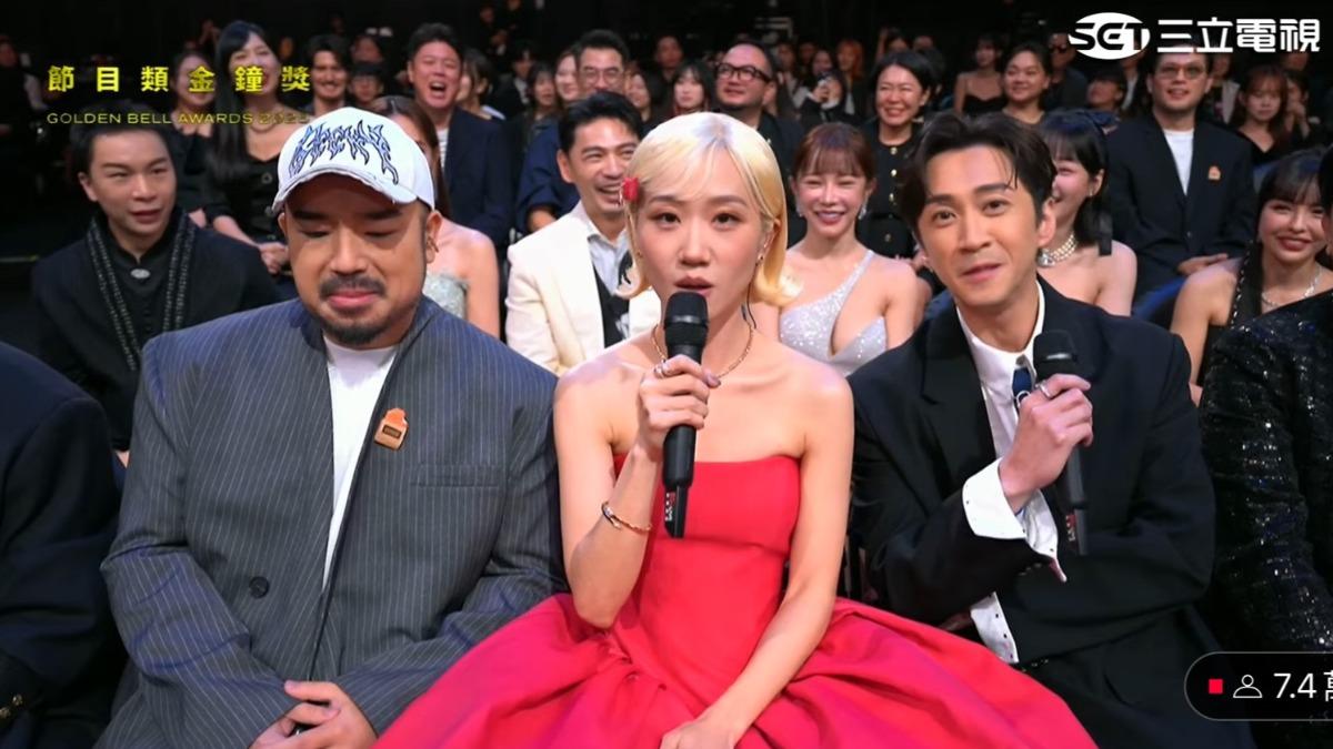 左起阿達、Lulu、陳漢典。（圖／翻攝自三立YouTube）