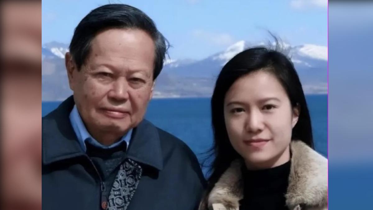 82歲的楊振寧與28歲的翁帆步入婚姻。（圖／翻攝weibo早纪音莓）