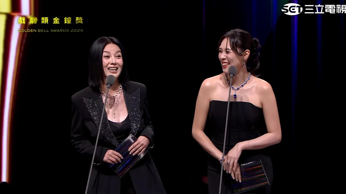 金鐘60／苗可麗爆走！典禮開嗆「定你去死」　朱芯儀看傻