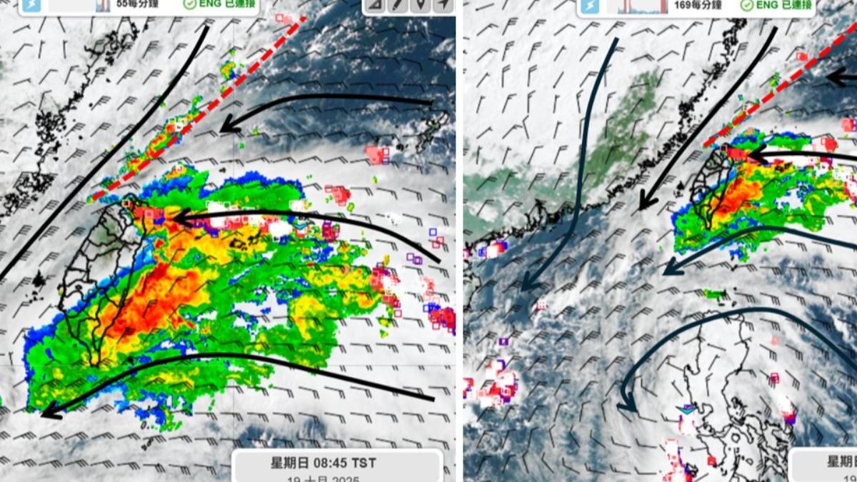 天氣／最強風雨還沒來！專家揭「雨勢最猛時間」4地當心