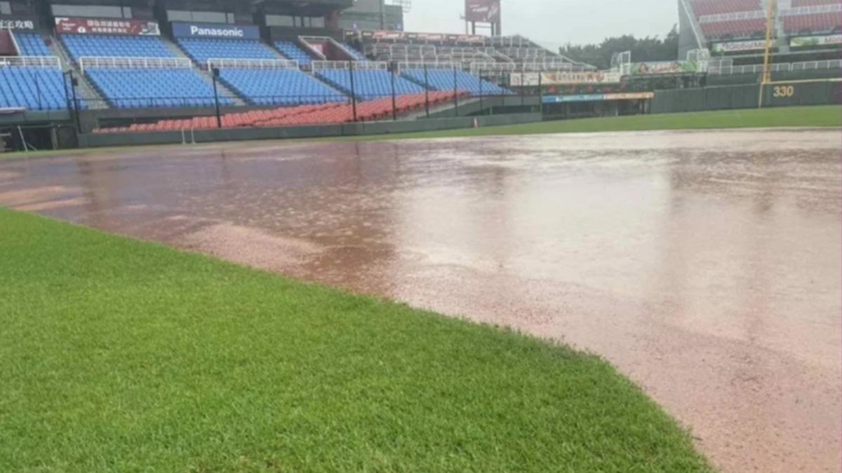 雨下不停兄弟、桃猿急開會　台灣大賽後續賽程順延