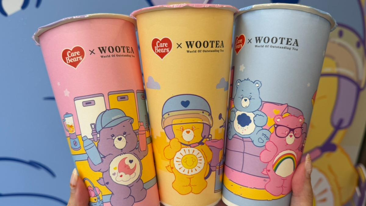 聯名夯!五桐號推「Care Bears」杯 日出茶太找鬼滅之刃
