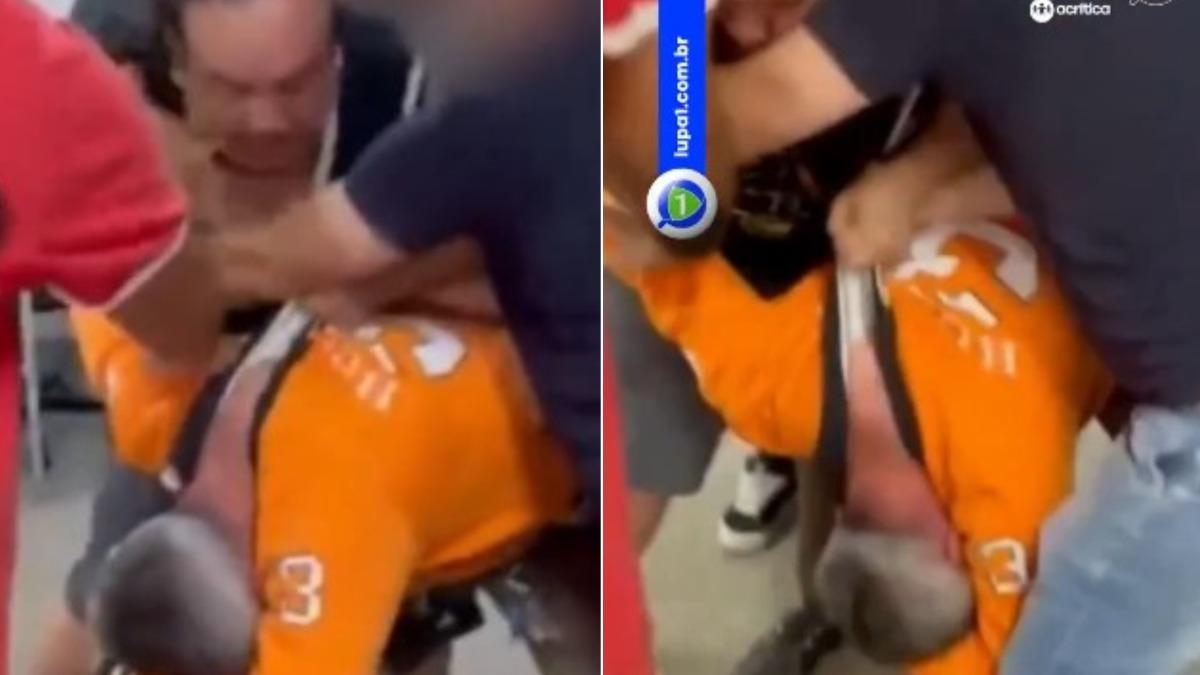 女兒上課玩手機被罵！　巴西狠父衝教室「痛毆老師9拳」下場慘了