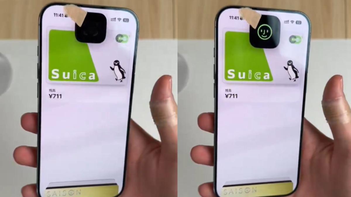 網友實測!iPhone「膠帶擋前鏡頭」 也能解鎖FaceID