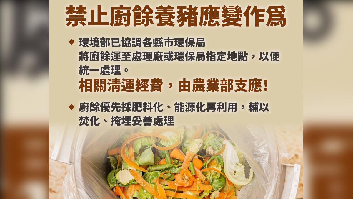 台中爆非洲豬瘟 農業部強調「不會傳染人」:上市肉品皆合格