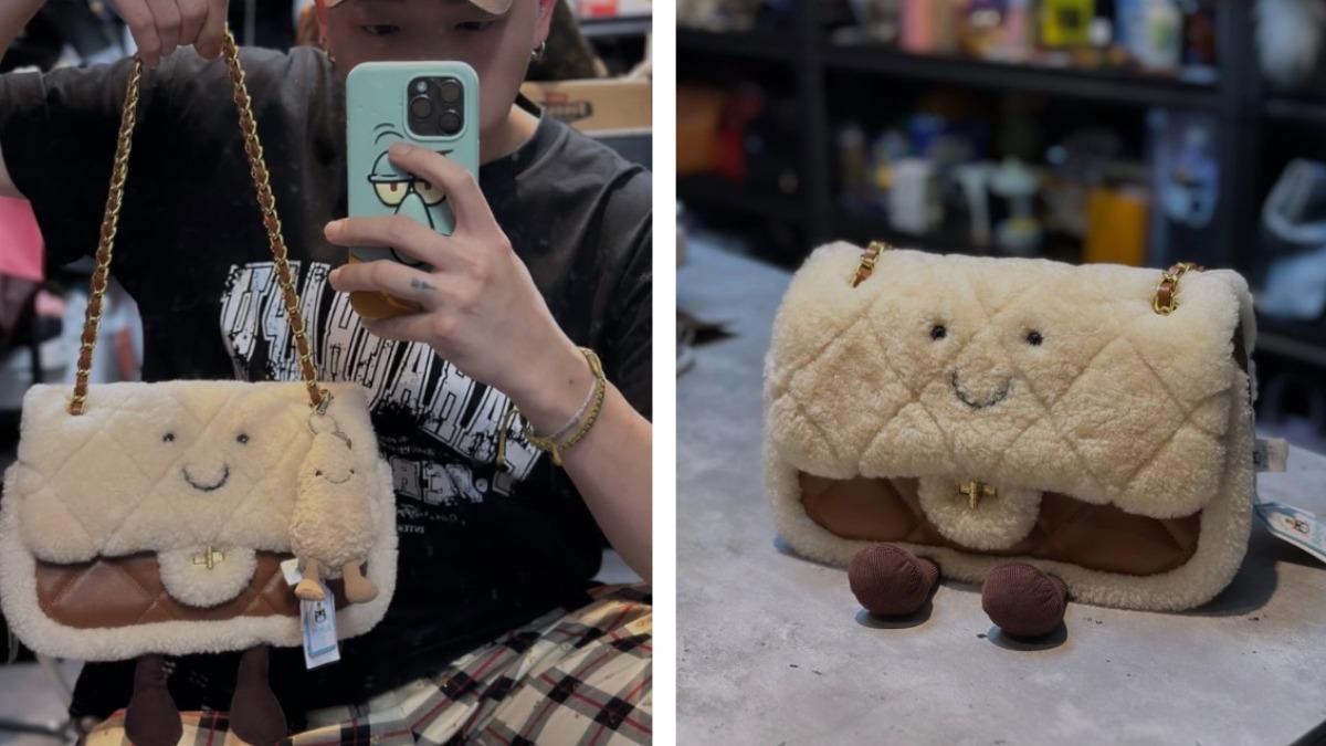 Jellycat爆紅!名媛關穎也淪陷 達人翻玩香奈兒改造「菱格包」