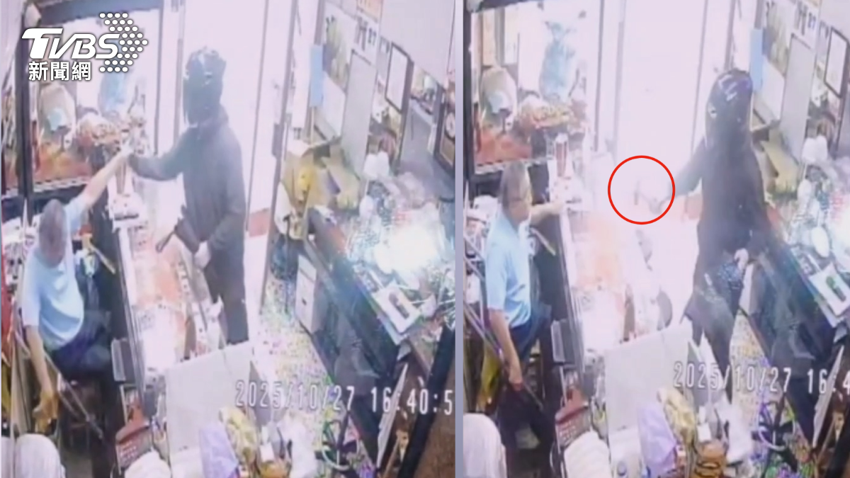 偷機車搶銀樓2百萬黃金 嫌一進門朝身障老闆狂噴辣椒水