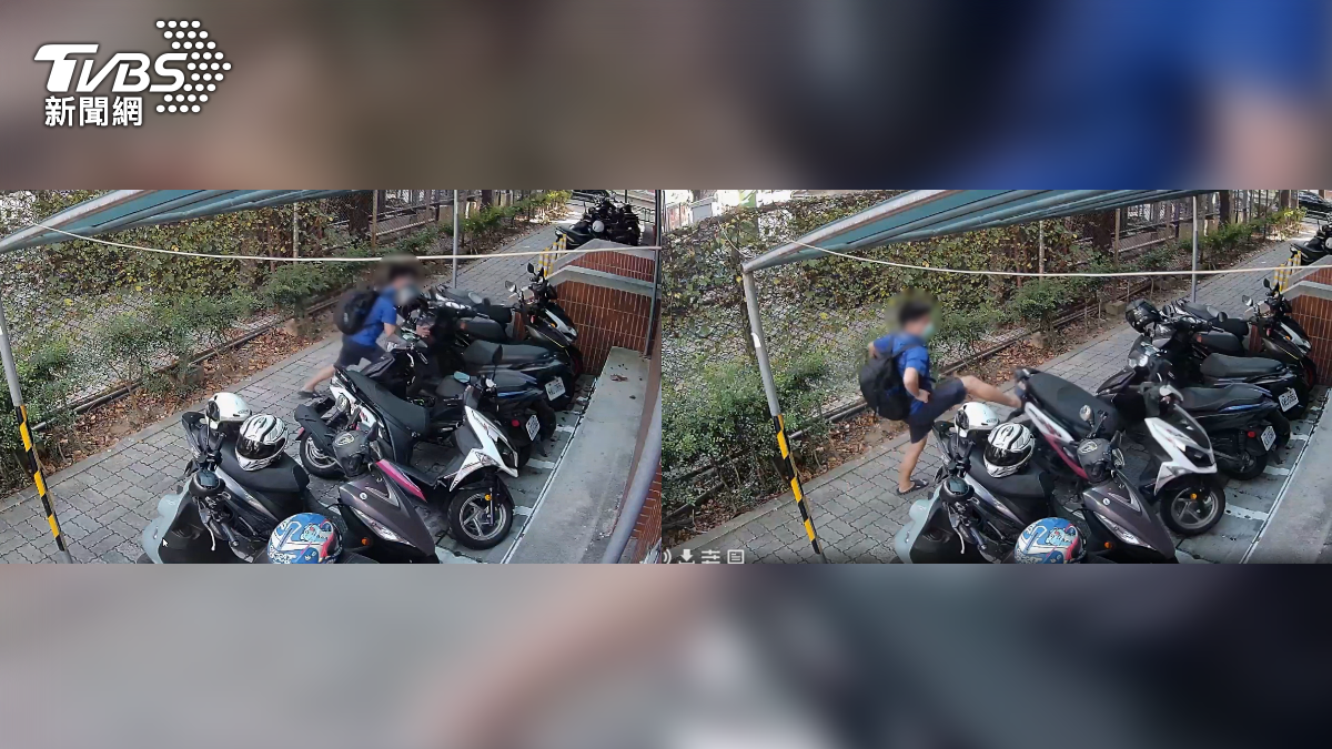 專挑貴車! 高科大校內「倒逾20部機車」 學生:警衛呢?