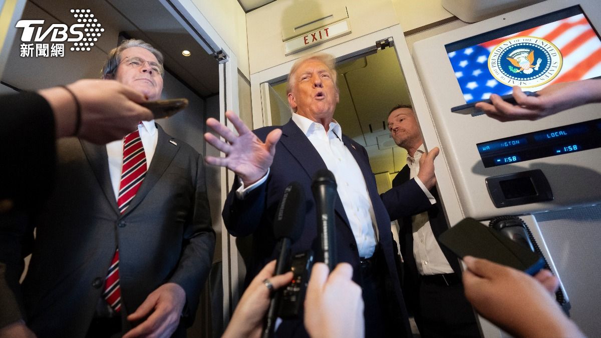 我不會當副手! 川普專機受訪暗示:不排除第三任