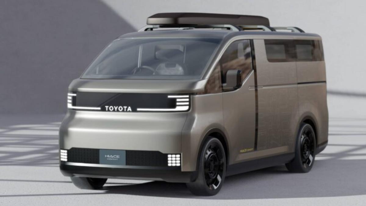 全新Hiace Concept亮相!未來感升級 高頂版變身「行動診療車」