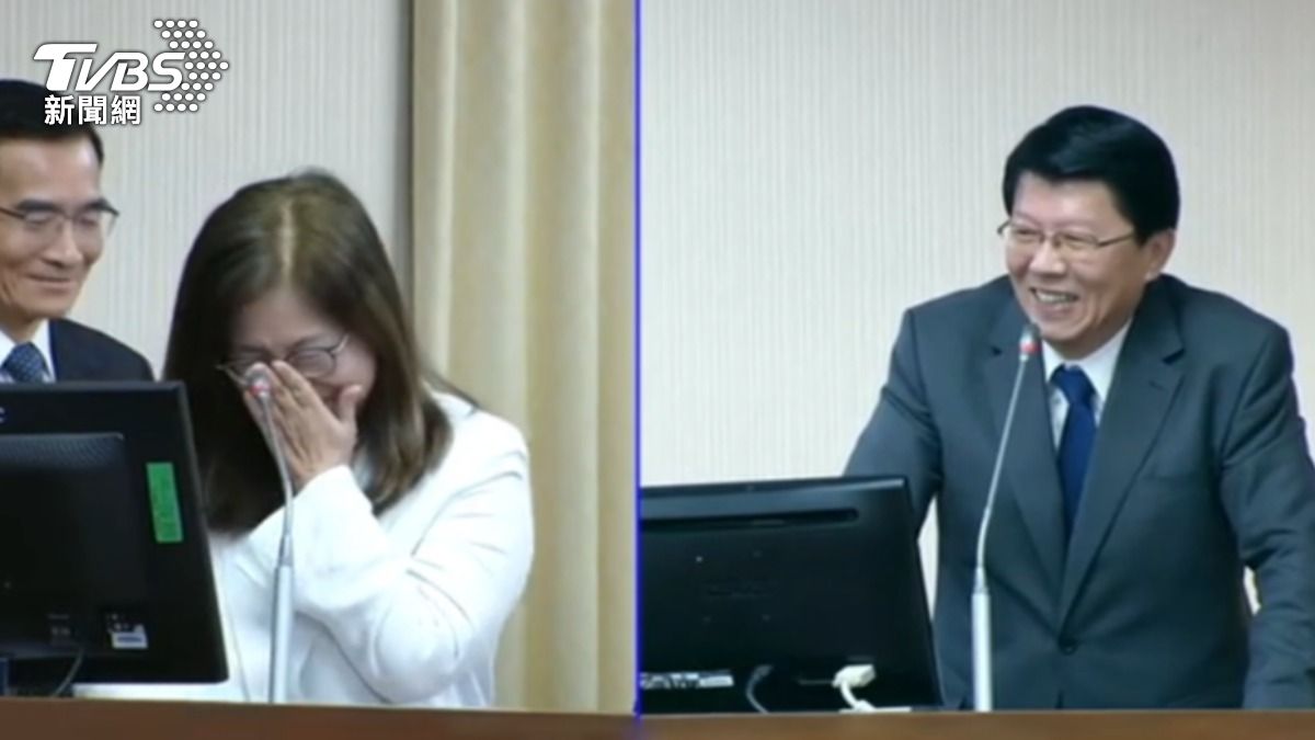 認錯人啦! 謝龍介錯認管碧玲為劉世芳 狂問「堰塞湖」