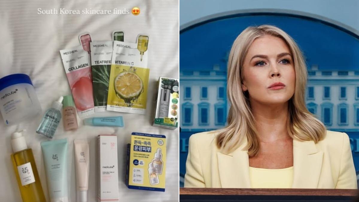 白宮美女發言人也著迷！　李維特IG曬「韓國藥妝戰利品」