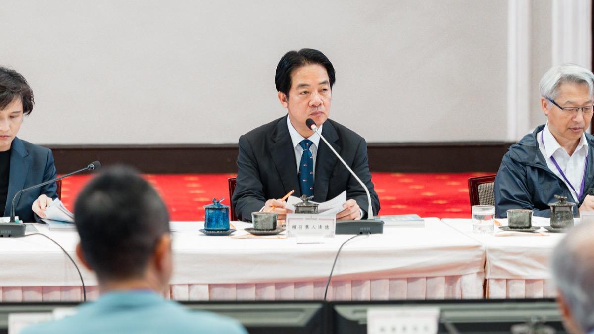 專家當面建言政府評估重啟核電 總統府親曝賴清德反應