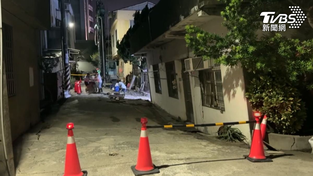 竹市地下室工地釀地層塌陷! 周邊19戶33人連夜撤離