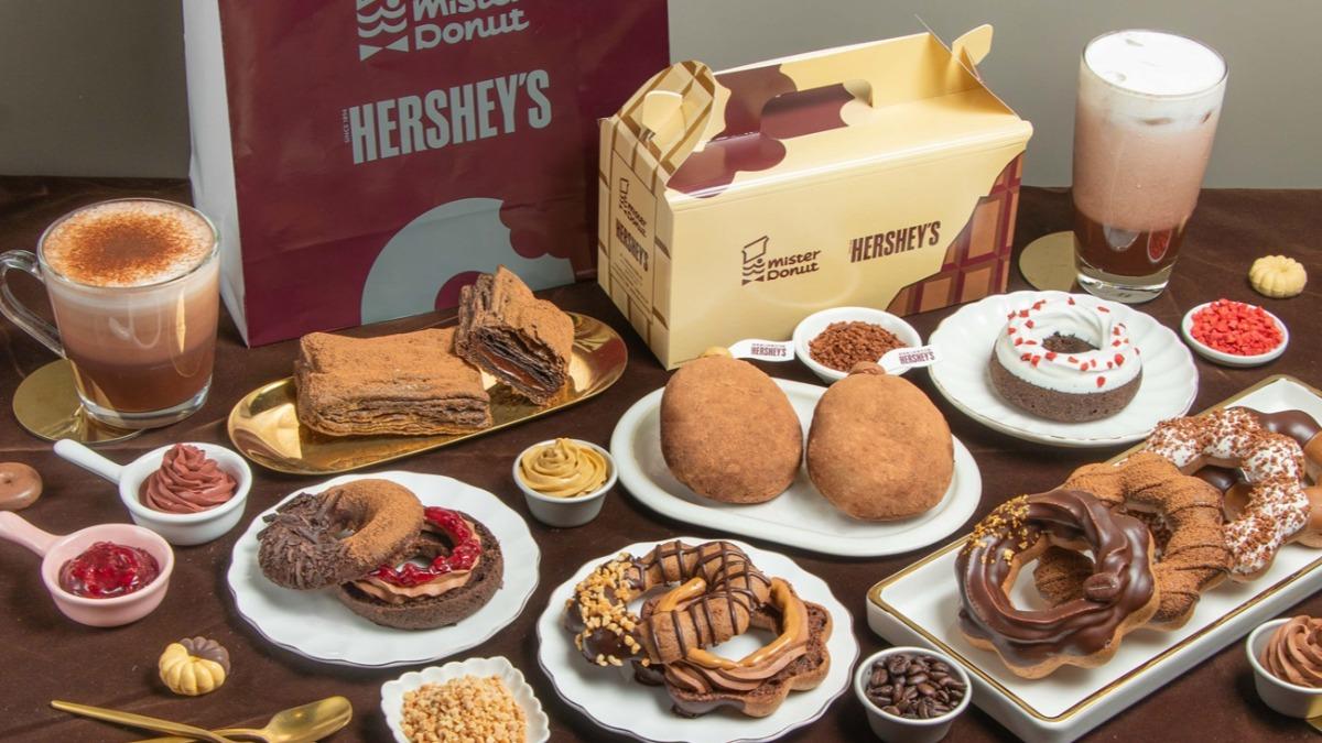 Mister Donut聯名Hershey’s 甜甜圈免費送優惠快看