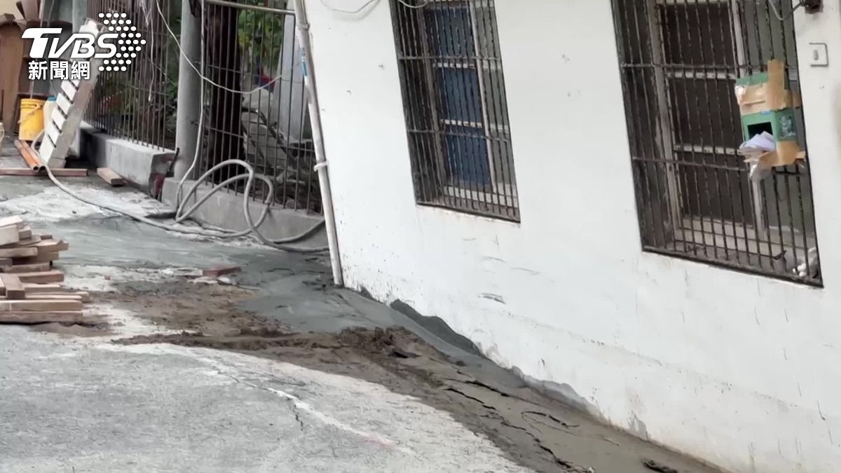 裂縫早就有!竹市建案施工釀地層下陷 「50年屋傾斜」