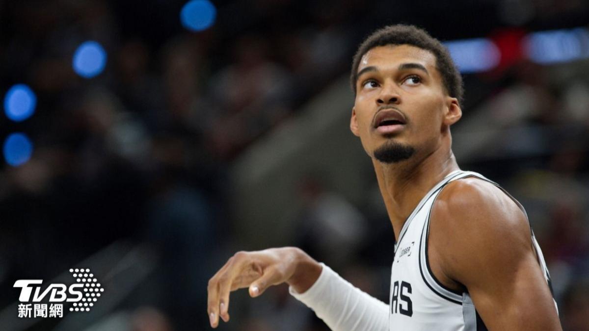 法國球星溫班亞馬大殺四方，率馬刺隊取得開季5連勝。　（圖／達志影像美聯社）