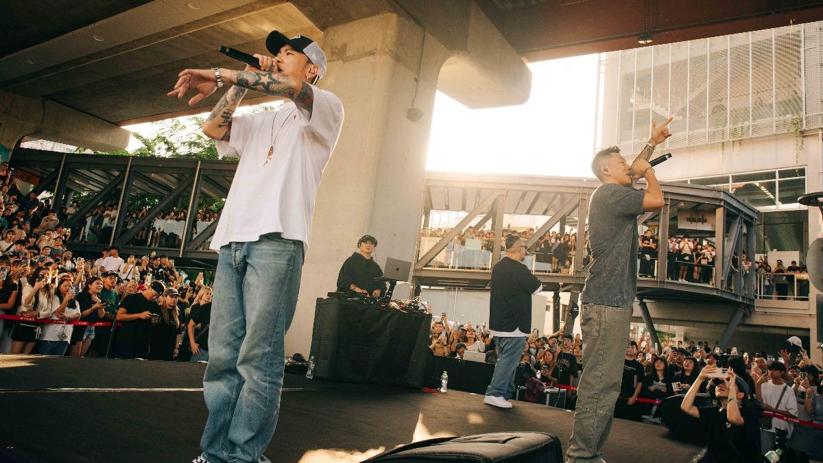 粉絲暴動!頑童MJ116快閃台中開唱 瘦子哄娃超暖舉動曝