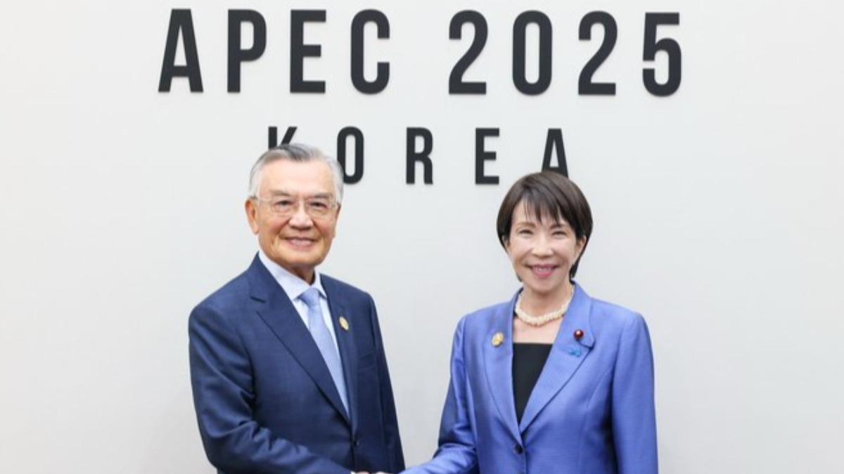 高市早苗見林信義！中國強烈抗議：日嚴重｢挑釁一中原則」