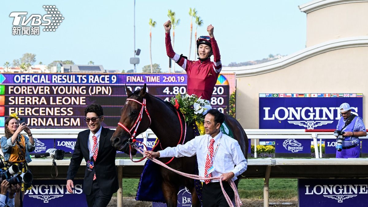 日本最強賽馬！　「青春永駐」登頂育馬者盃