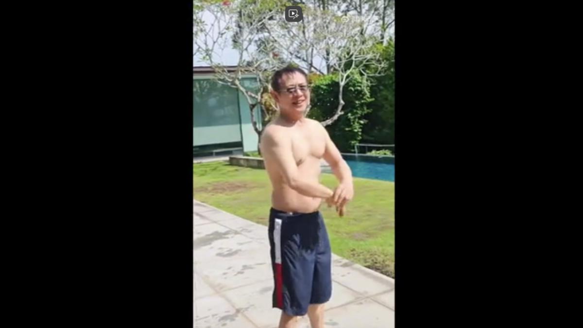 功夫皇帝李連杰裸身影片打臉謠言　胸前「完好無缺」證明沒換心