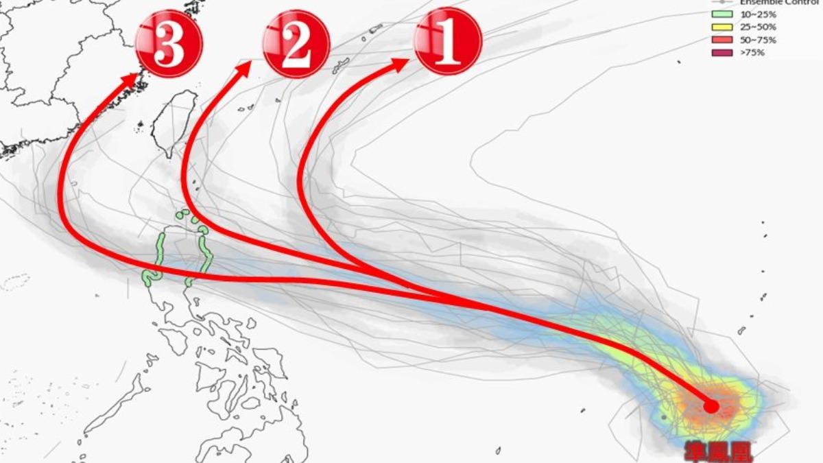 天氣／準鳳凰颱風估「貫穿台灣」！　專家驚：殺傷力大