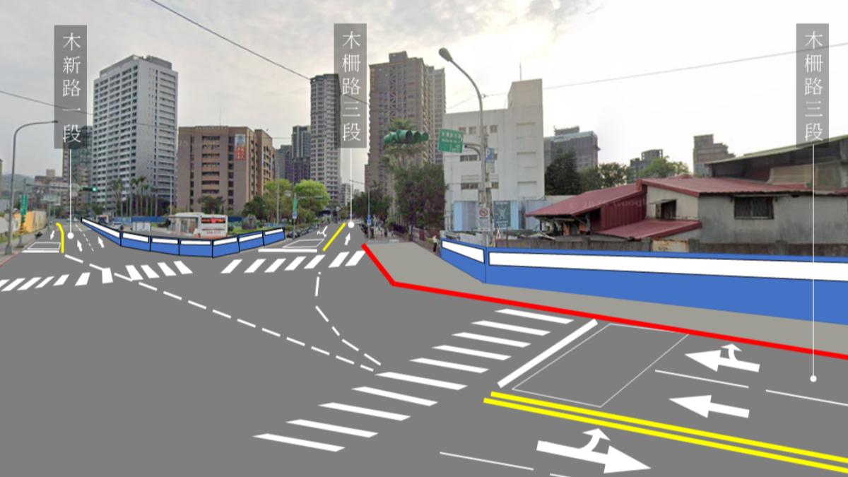 環狀線Y2A站施工!木新路往動物園剩單線通行 北市籲提前改道