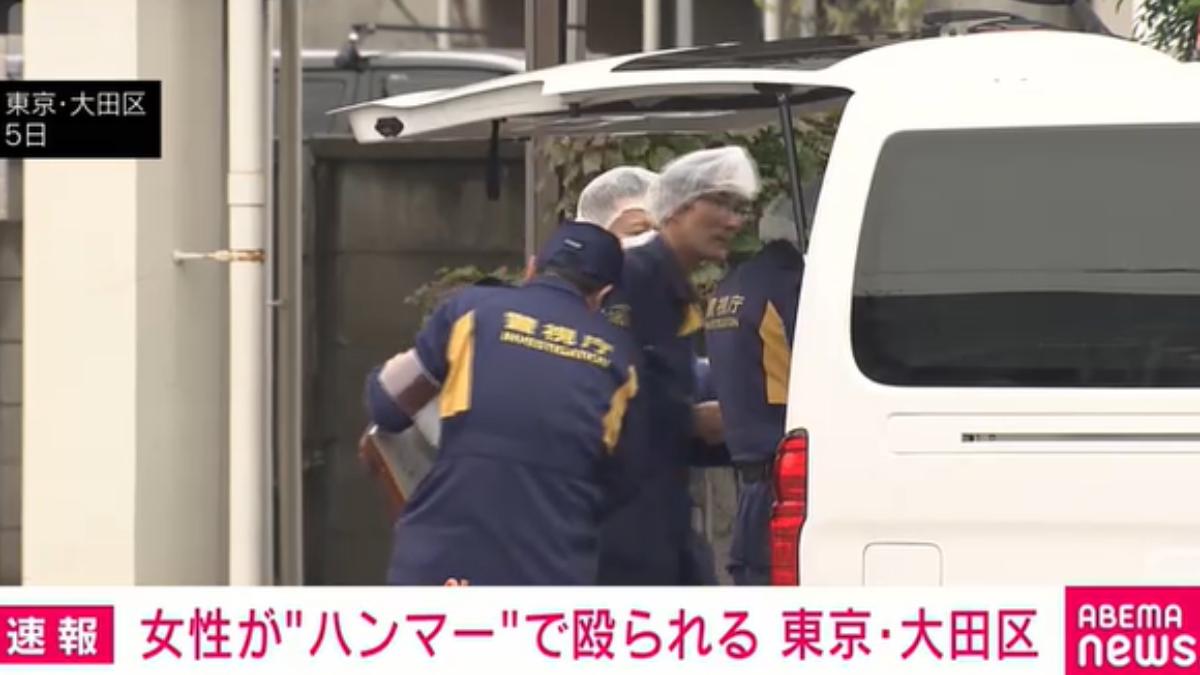 東京某辦公室遭襲擊 疑20多歲男性前員工持鐵鎚攻擊女職員