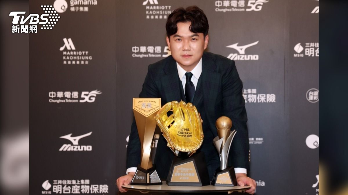 中職／金手套游擊6連霸、最佳9人5連霸！江坤宇寫紀錄