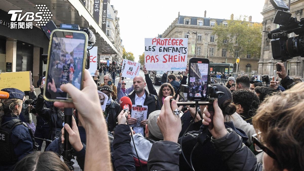 涉兒童色情!Shein巴黎實體店開幕爆抗議潮 法國勒令電商停業
